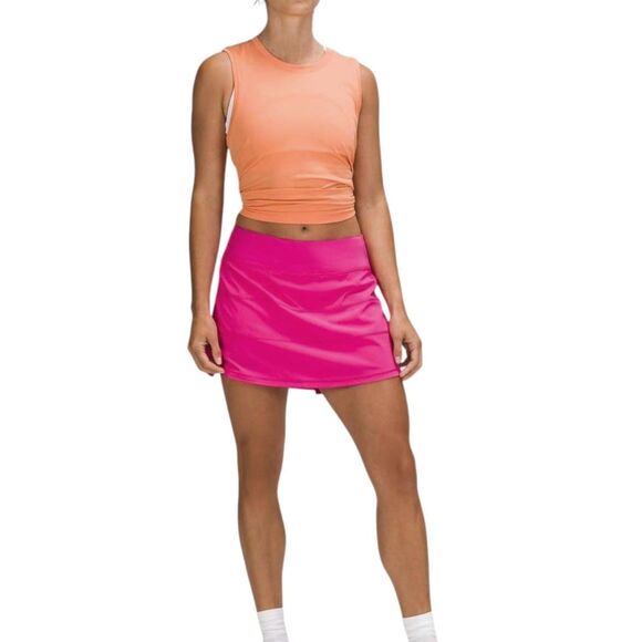 Lululemon Pace Rival Mid Rise Skirt *Tall *Sonic Pink - Picture 7 of 8